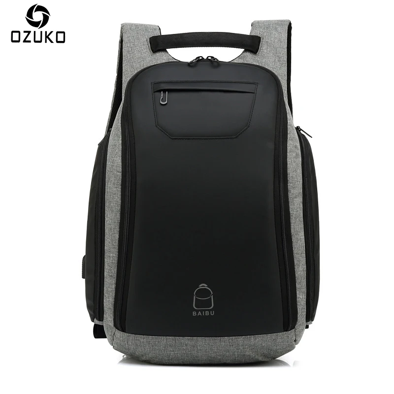 2018 New Multifunction Anti-thief Men Backpack USB Charge 15.6 Laptop Casual Fashion Waterproof Travel Bag Male Mochila | Багаж и сумки