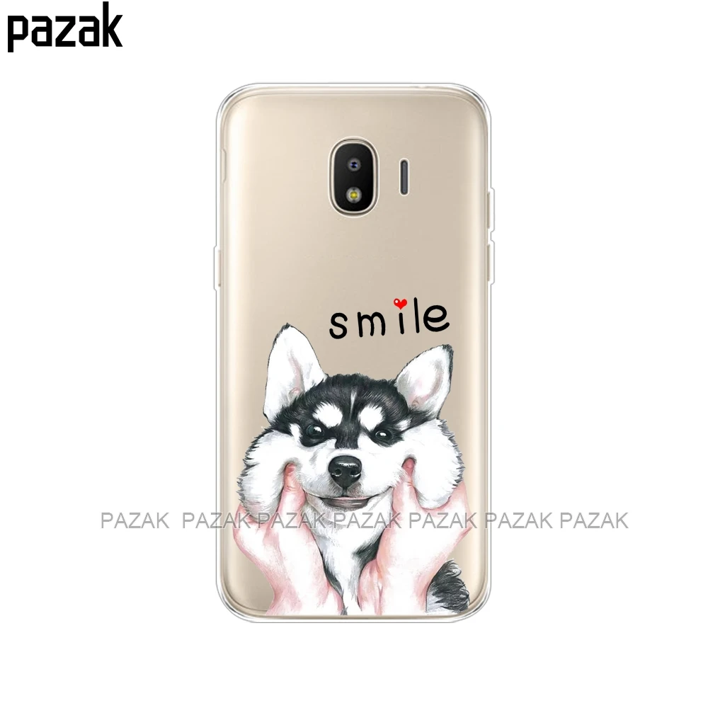 Силиконовый чехол для samsung Galaxy J4 чехол s Мягкий ТПУ задняя крышка Galaxy J4 EU J400F J400 телефон для samsung J4 чехол - Цвет: 34351