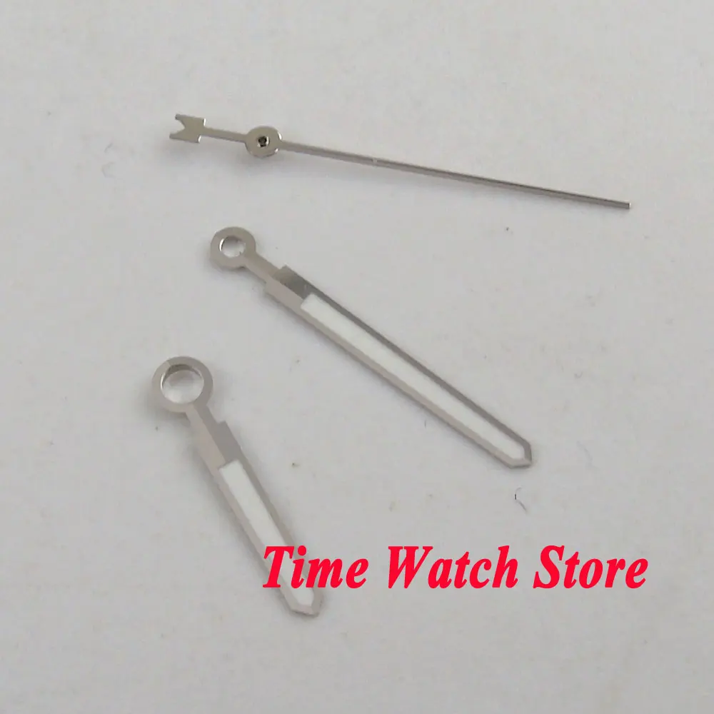 Серебряные часы светящиеся руки подходят для mingzhu DG 2813 MIYOTA 8205 8215 821A H34A | Наручные