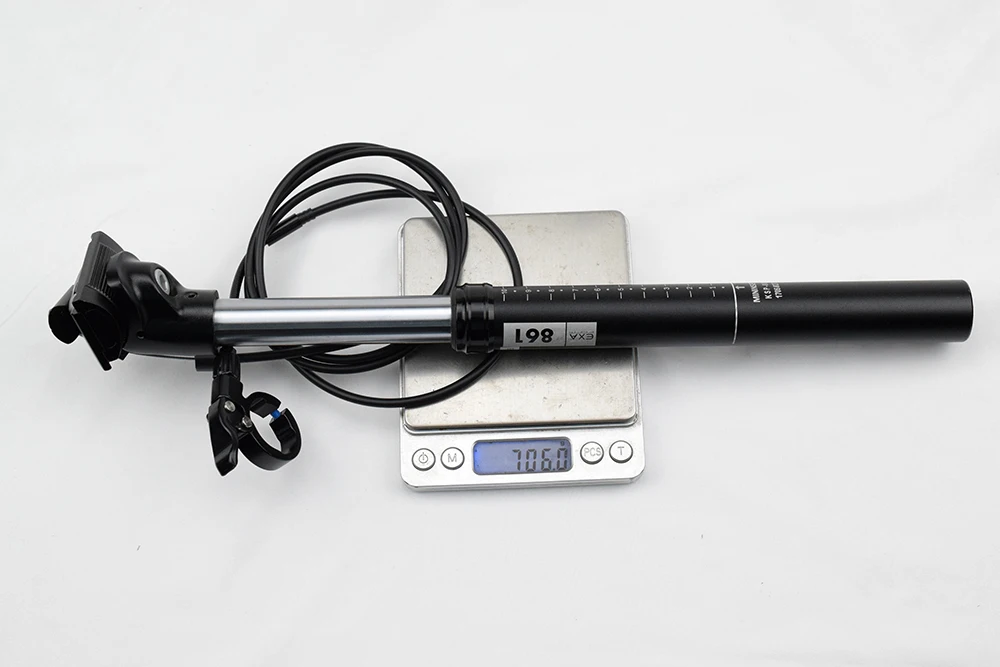 KS KindShock EXAFORM 27,2/30,9/31,6 мм дистанционный рычаг Управление MTB велосипедная подседельная труба 100 мм путешествия горный велосипед Регулируемый подседельный штырь