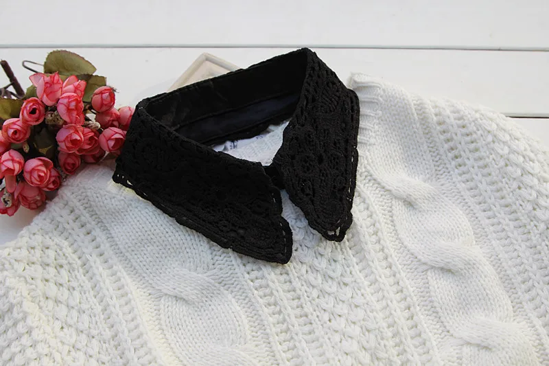 Рубашка со съемным лацканом оптовая продажа универсальная белая и черная