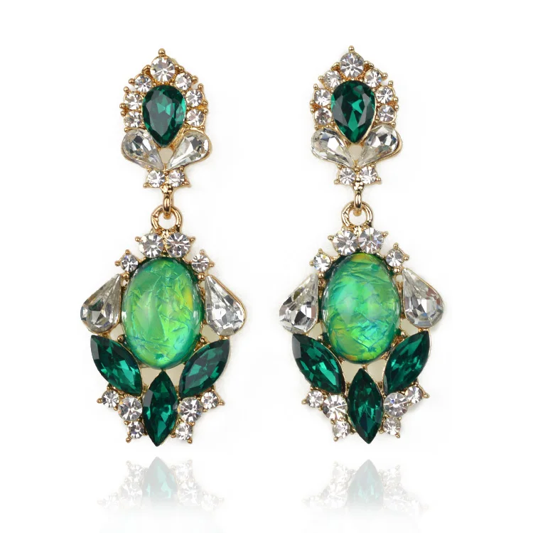 2021 new design luxury vintage drop dangle earring big jewelry for women e847 | Украшения и аксессуары