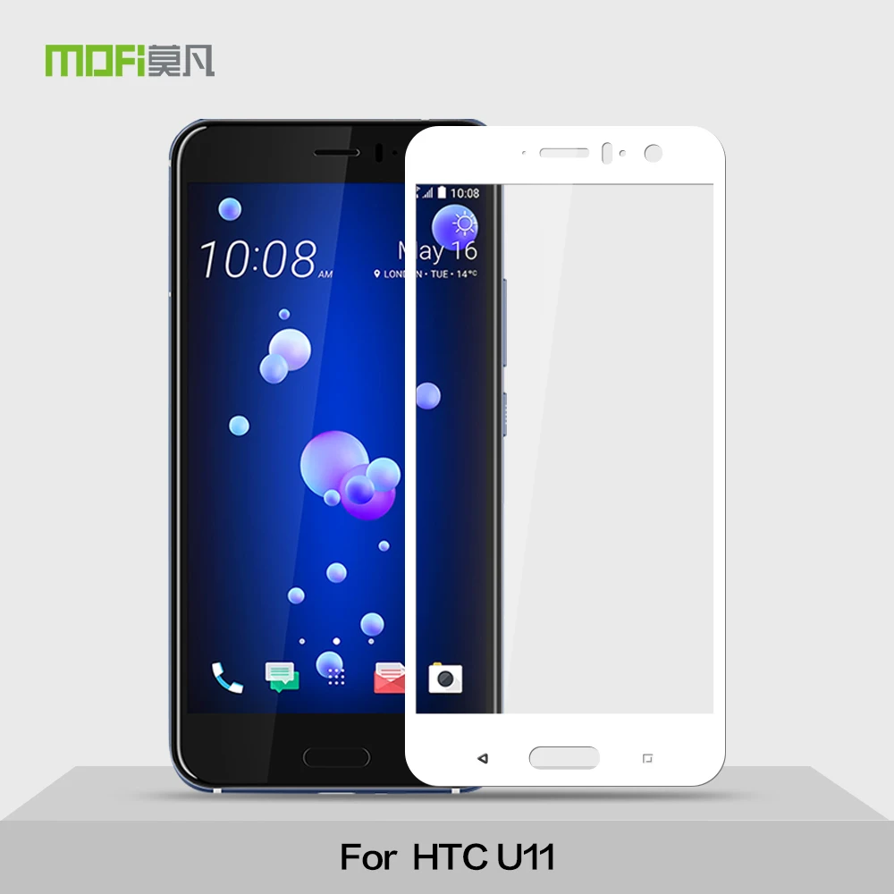 Для HTC U11 стекло закаленное Оригинальное MOFi полное покрытие Защитная пленка для htc