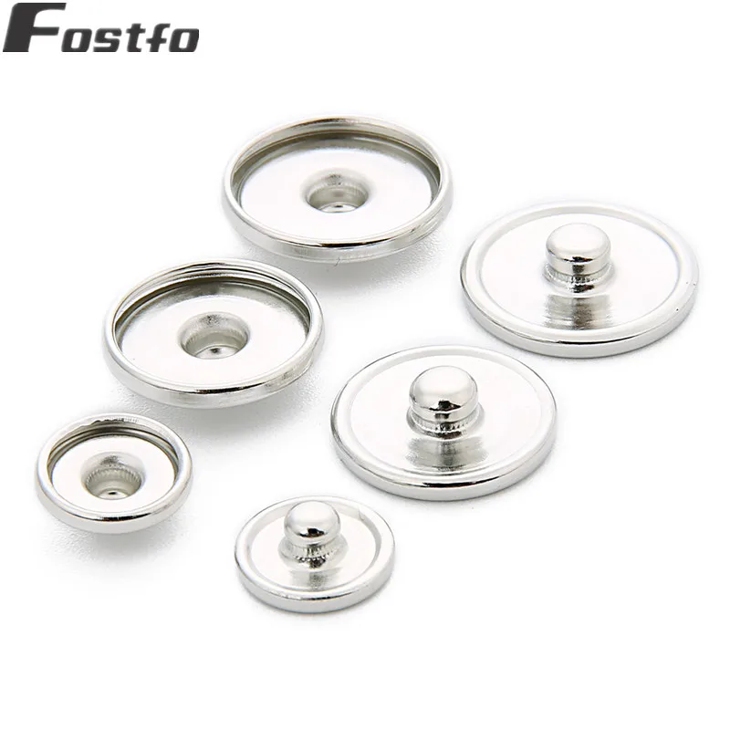 Круглые Пустые запонки 20 шт./лот подставка с кнопками 10/16/18 мм кабошон подвеска