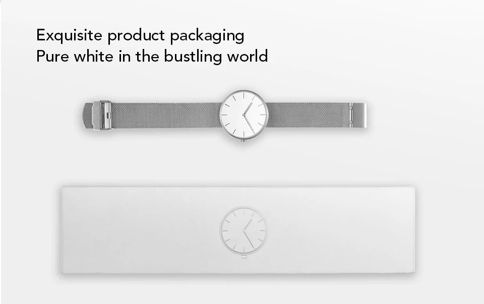 Xiaomi TwentySeventeen, кварцевые наручные часы из нержавеющей стали для мужчин и женщин, водонепроницаемые часы со стальным ремешком, браслет, 3 АТМ, подарок для влюбленных