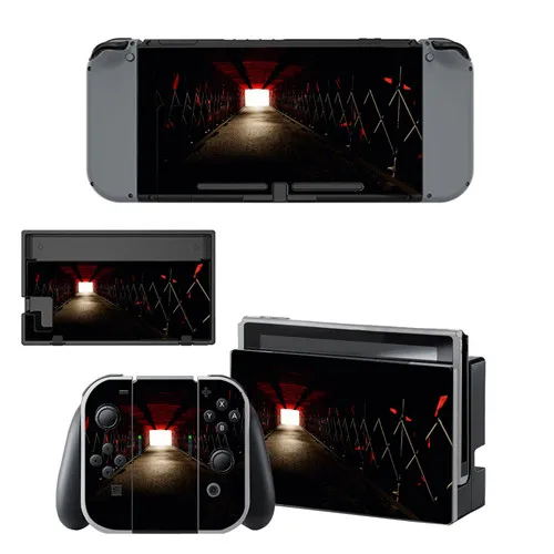 YSNS0618 Легенда о Зельде Наклейка Виниловые наклейки на кожу для nintendo Switch NS консоль+ контроллер+ подставка держатель Защитная Наклейка - Цвет: YSNS0618