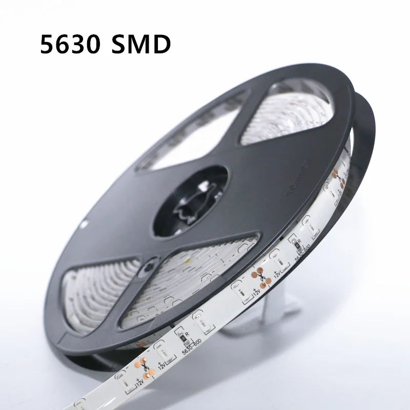 RGB светодио дный полосы света 5 м 300 s Водонепроницаемый 3528 5050 5630 3014 DC12V 60 s/M гибкий
