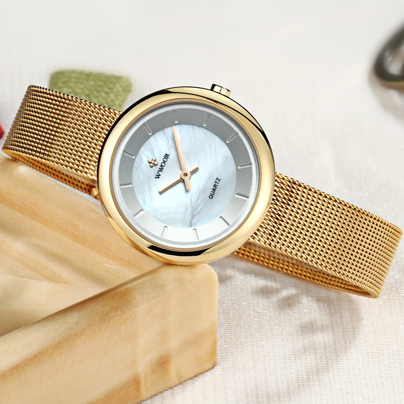 Новые Элегантные брендовые модные женские часы для отдыха 2017 модный женский