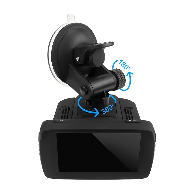 JUEFAN Многофункциональный Автомобильный видеорегистратор gps dvr Радар детектор