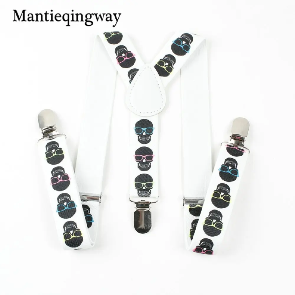 Бренд mantieqingway, модная повседневная рубашка на подтяжках с 3 клипсами для маленьких мальчиков и девочек, эластичная рубашка на подтяжках с ремнем для малышей - Цвет: 06