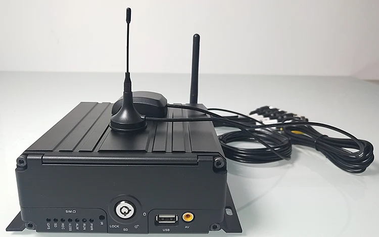 HD удаленный хост видеонаблюдения AHD 4CH 4G gps WIFI, c жестким диском мобильный видеорегистратор коммерческий автомобиль/автобус/частный автомобиль PAL/NTSC