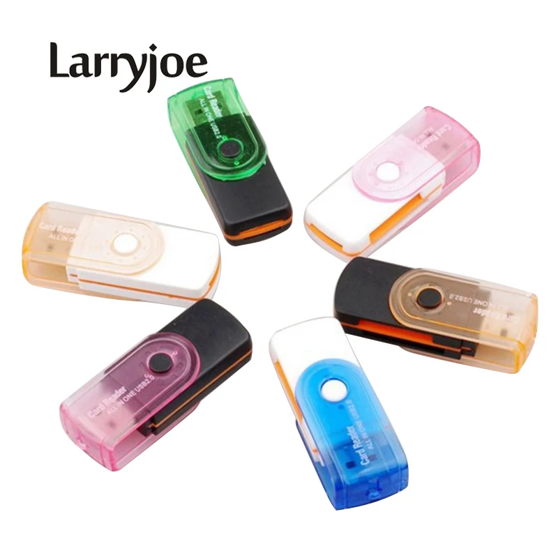 Larryjoe 4 в 1 USB 2 0 высокоскоростной многофункциональный все MS M2 SDHC TF MMC Micro SD U Flash