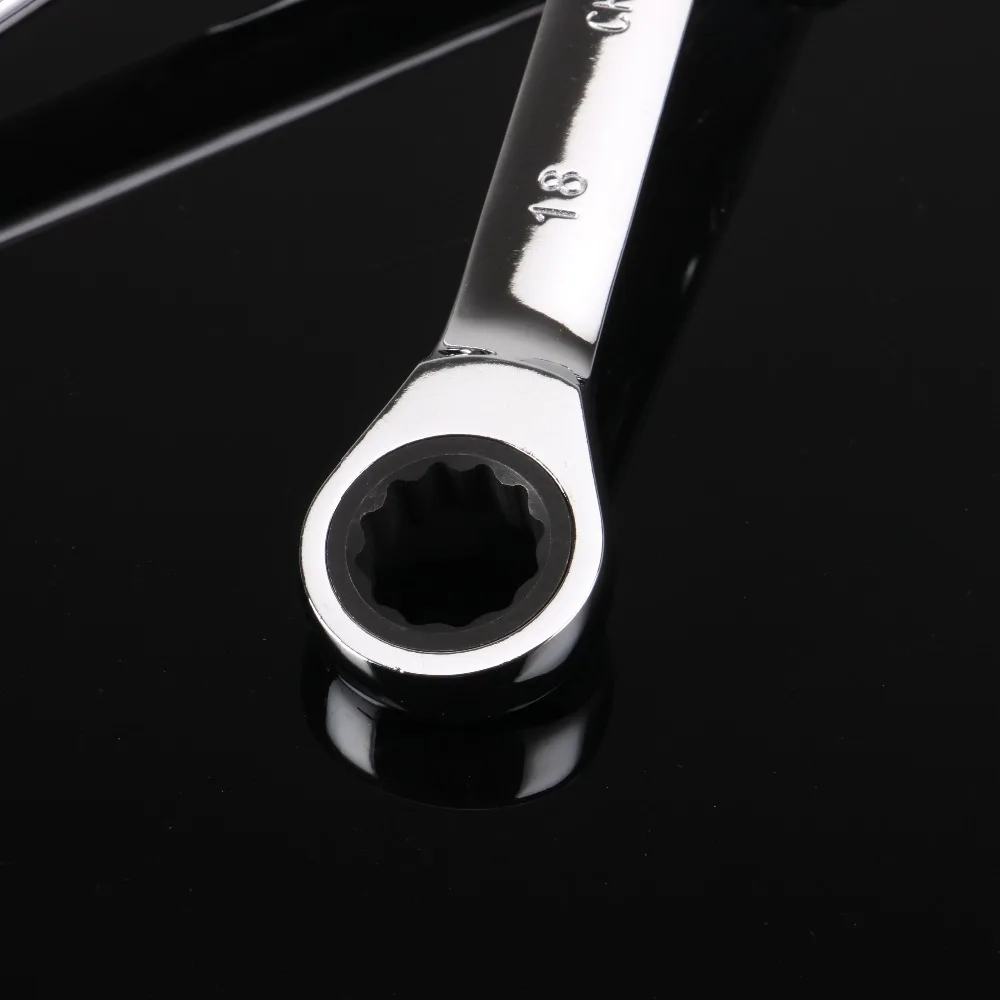 Veconor 6 шт. Dual Head усилила ключ гаечный ключ набор ключ 8-19 мм с пластиковыми инструмент стеллаж для хранения
