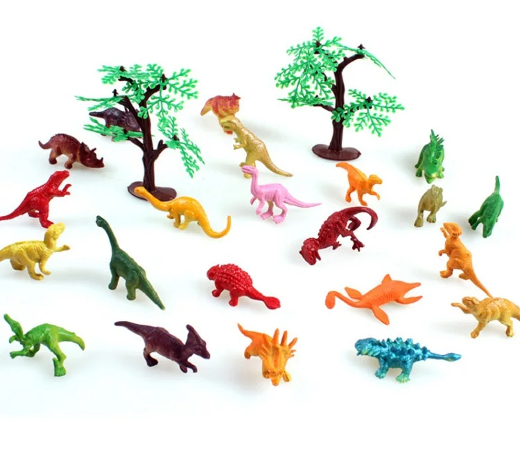 Small Plastic Animals Simulation Zoo 