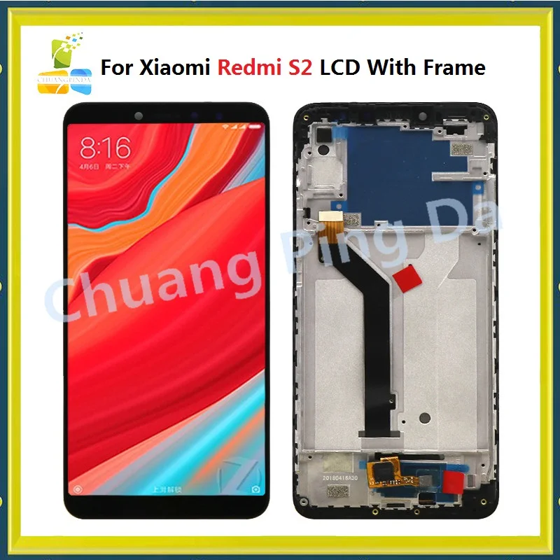 ЖК дисплей 5 99 дюйма для Xiaomi Redmi S2 сенсорный экран в сборе с рамкой Y2 глобальная