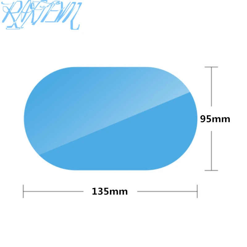 2 шт. Автомобильное зеркало заднего вида анти водная пленка для Renault Koleos Clio Scenic Megane