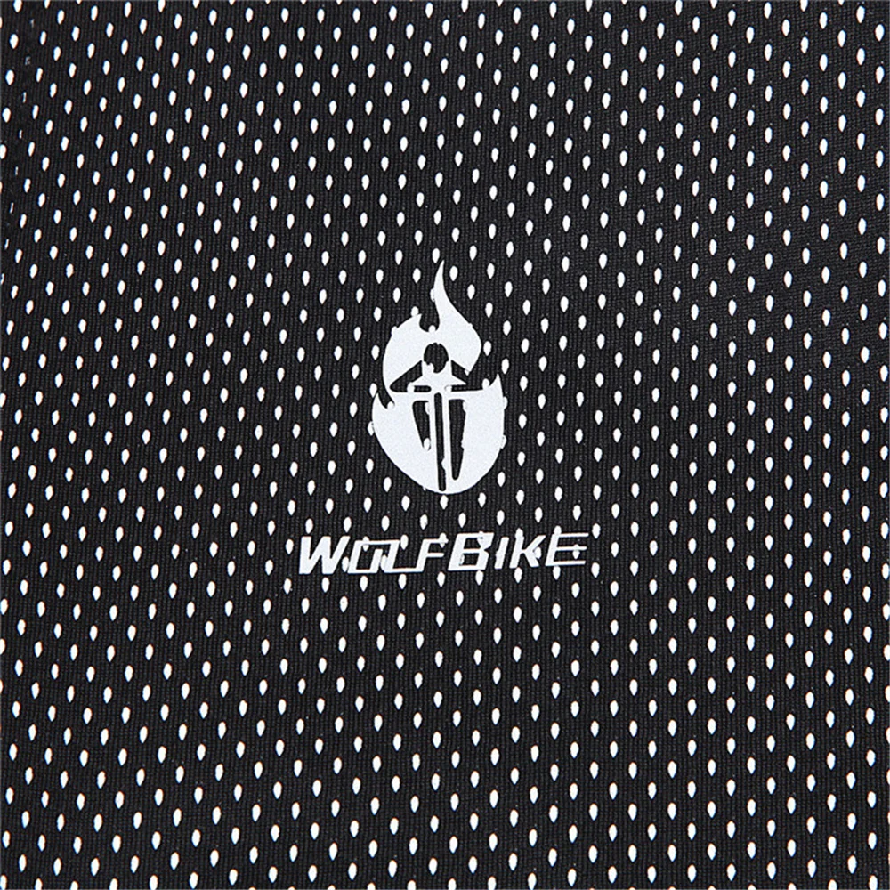 WOLFBIKE черная флисовая ветронепроницаемая/водонепроницаемая теплая футболка для