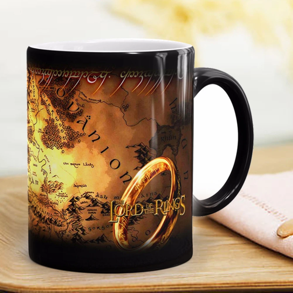 Волшебные кружки для горячих напитков креативные с изменением температуры цвета