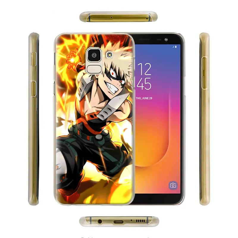 Boku без герой чехол КРЫШКА ДЛЯ samsung Galaxy A30 A40 A50 A70 A6 A8 плюс A7 A9 M30 чехол для телефона Coque