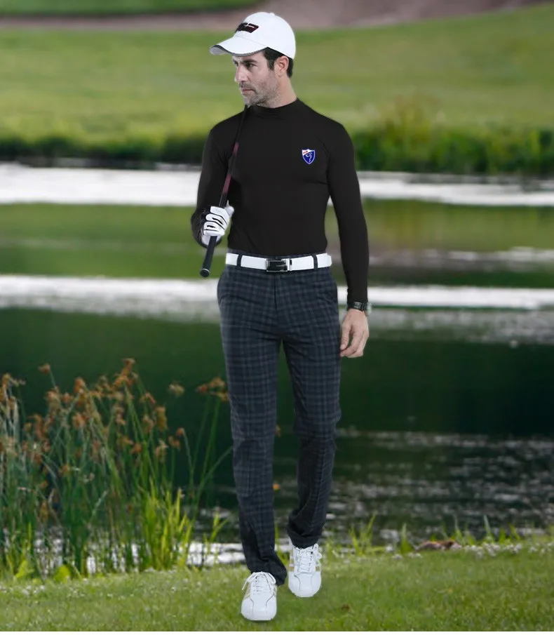 Брендовые мужские теплые рубашки для гольфа, футболки manga corta golf, вельветовые футболки, утолщенная Мужская одежда для гольфа, мужские Поло, спортивные рубашки