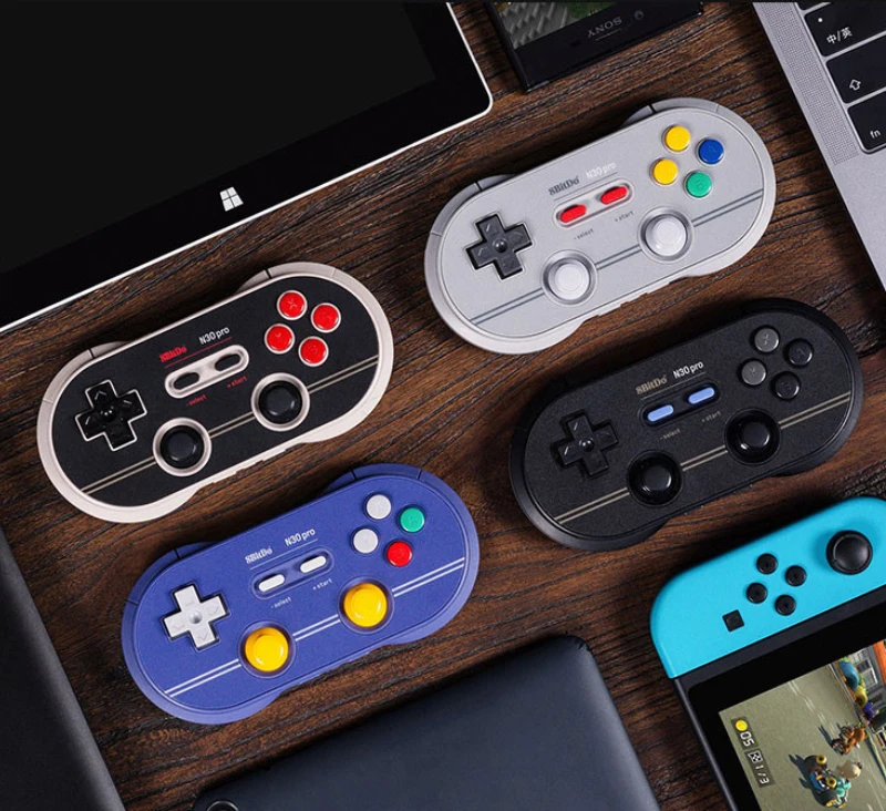 Беспроводной Bluetooth геймпад 8 bitdo N30 Pro 2 с джойстиком|Геймпады| |