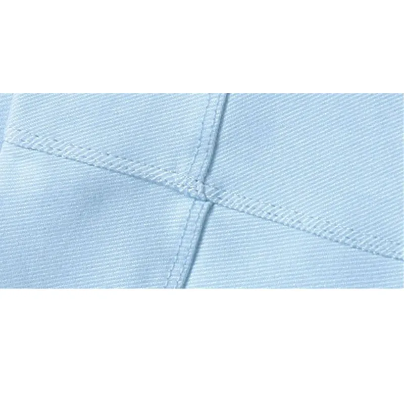 S XL Осень Новая Мода Карманные Cutton Брюки Карман Заклепки Карандаш Черный И Белый