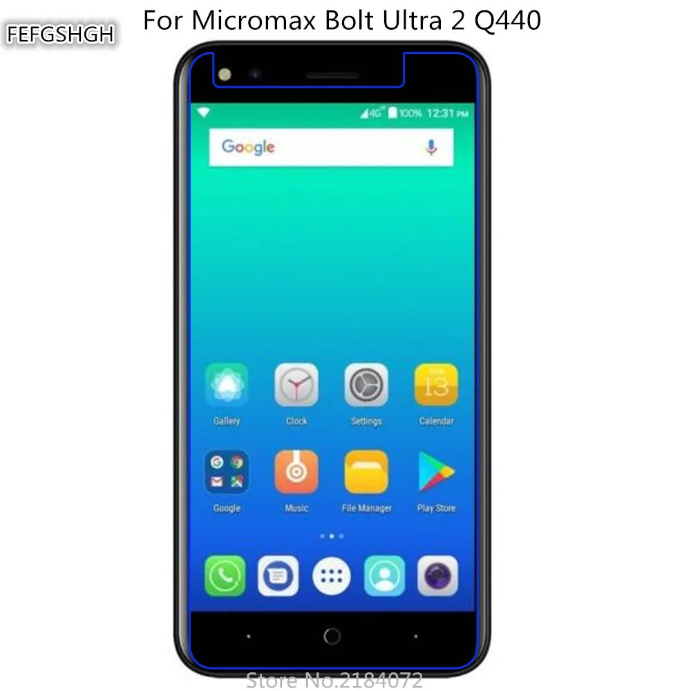 Закаленное стекло для Micromax Bolt Ultra 2 Q440 защитная пленка экрана Взрывозащищенная |