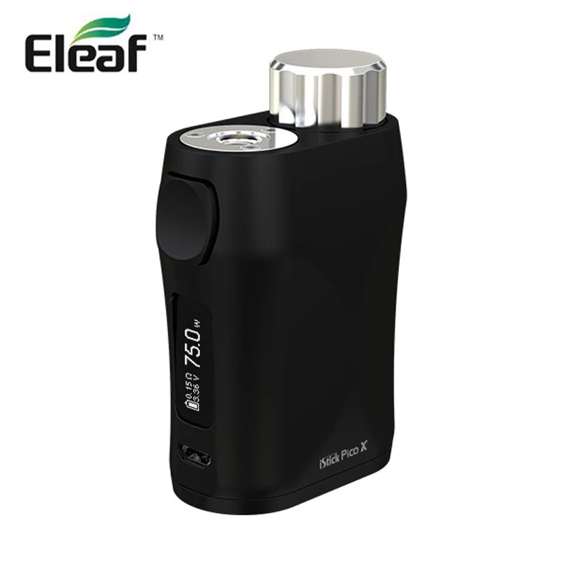 Оригинальный Eleaf iStick Pico X Mod Vape 75 Вт TC Box Melo Fit 18650 батарея поддерживает 4 Танк VS