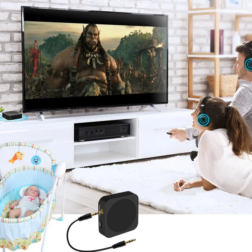 2в1 беспроводной Bluetooth 4 2 конвертер передатчик и приемник 3 5 мм аудио адаптер для