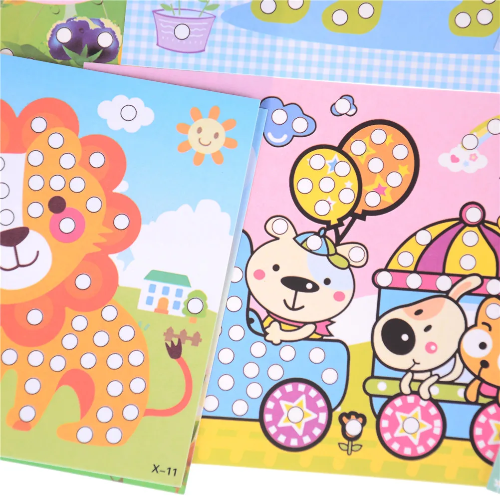 2 шт./компл. Детская мозаика-пазл сделай сам | Игрушки и хобби