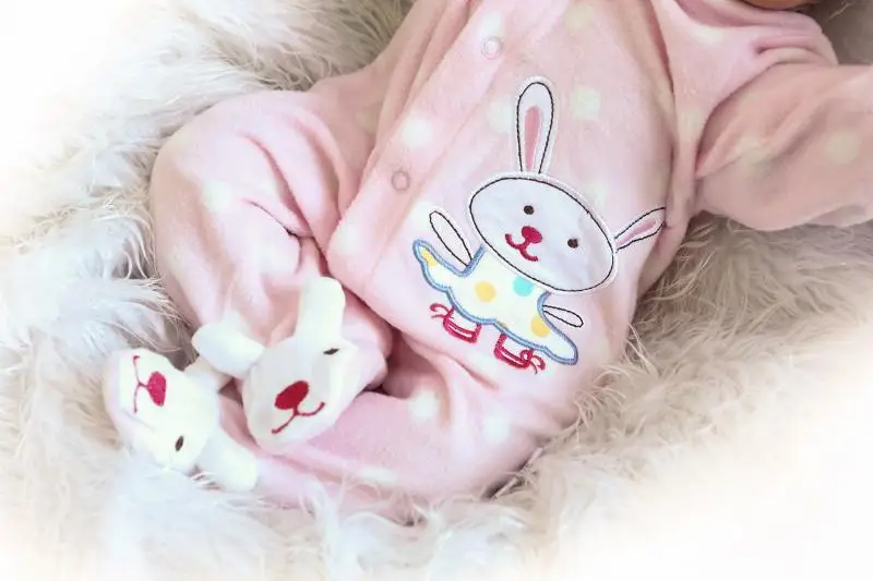 Реалистичная силиконовая кукла Младенец Ручной Работы 22 дюйма 55 см + одежда|vinyl