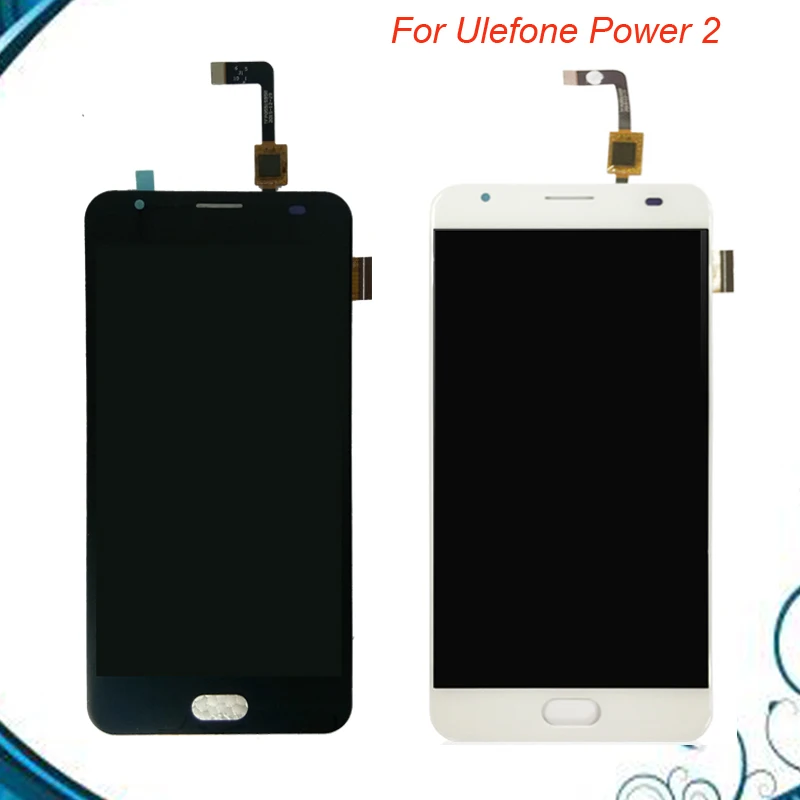 Для Ulefone power 2 ЖК-дисплей и сенсорный экран 100% протестированный дигитайзер в сборе