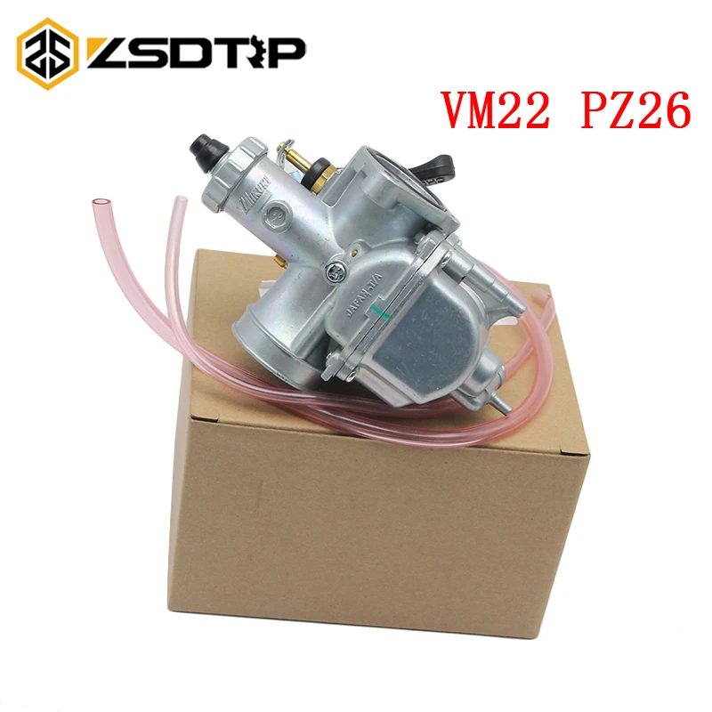 

Карбюратор ZSDTRP для байка объемом 125 куб. См, Mikuni VM22, характеристики карбюратора для горизонтального двигателя 125 140cc XR50 CRF70, PZ26 26 мм