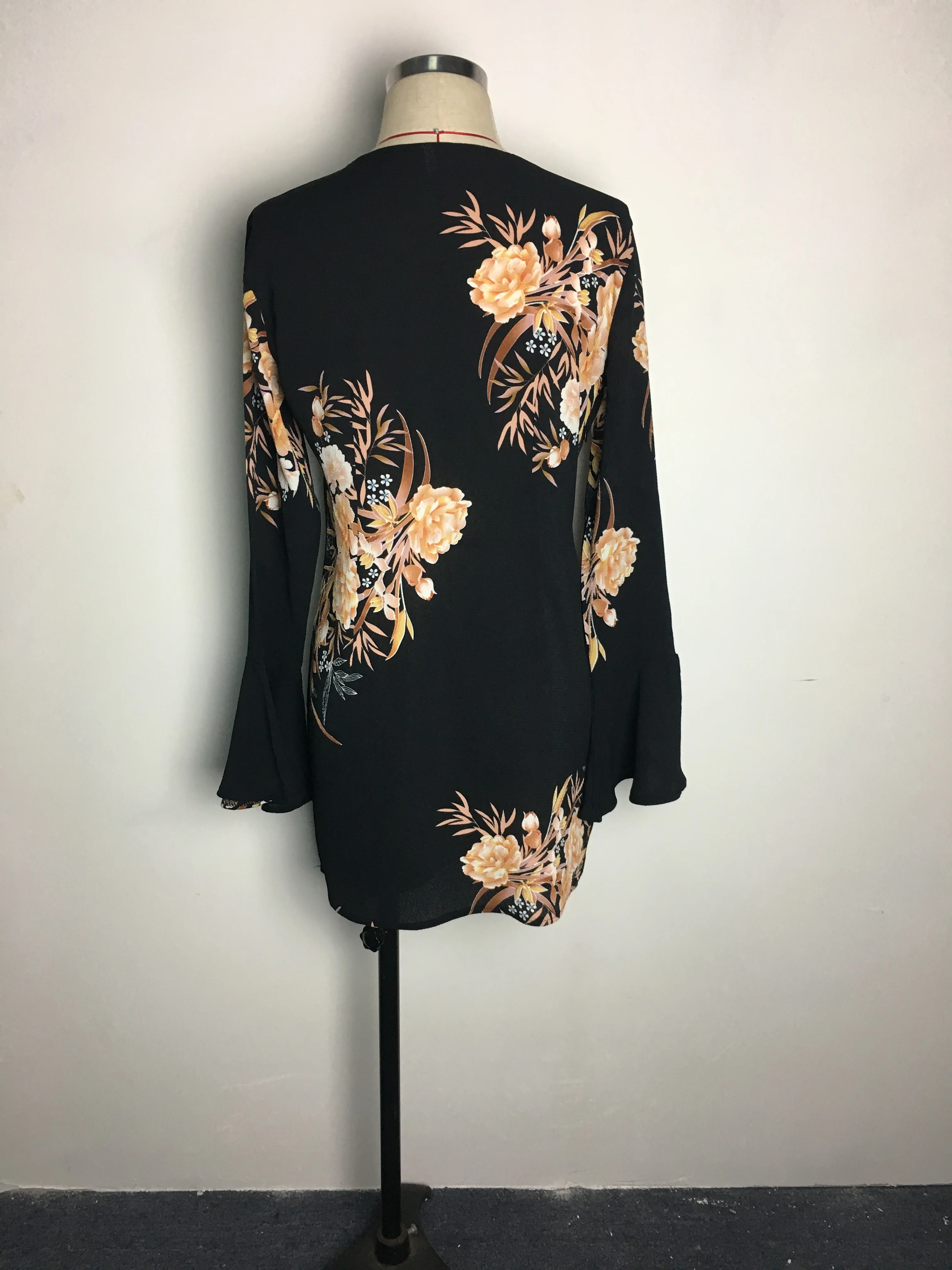 

sexy dress office lady maxi dresses for women gothic clothes elegant fashion flare sleeve vintage clothes plus size womens