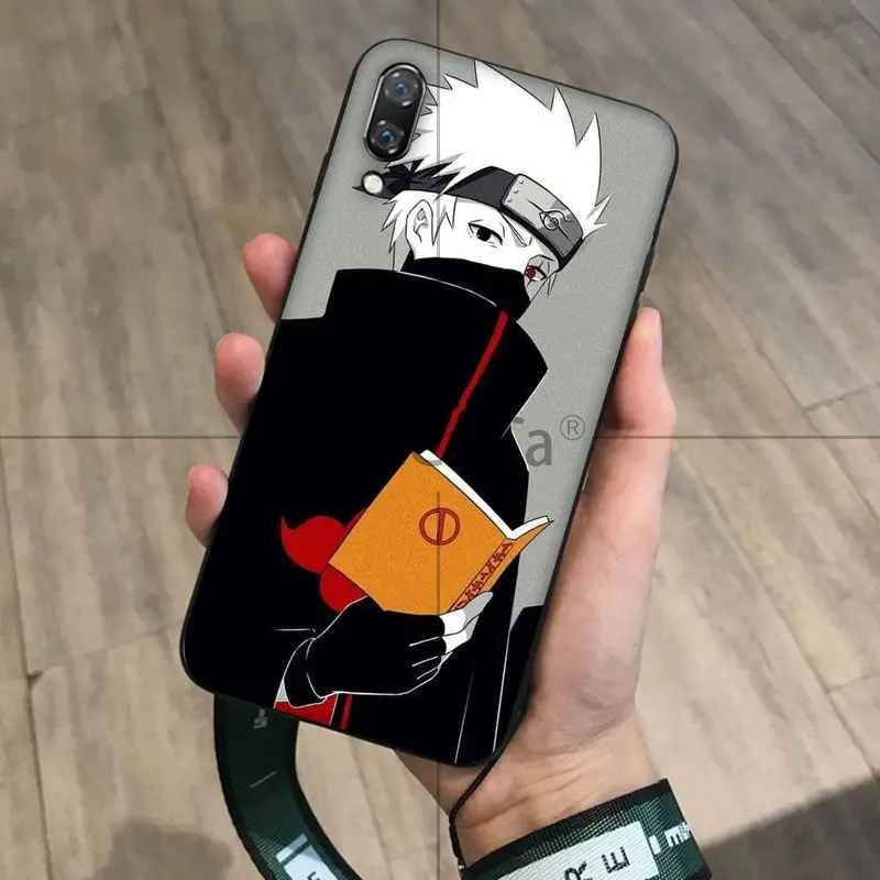 Ruicaica Hokage Naruto Kakashi черный мягкий чехол из ТПУ с японским аниме для телефона Haiwei P9 P 10