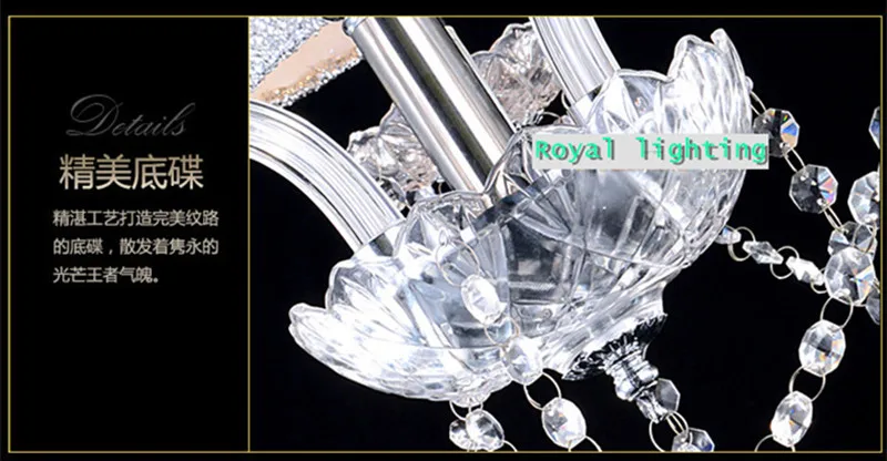

10 head home led chandelier deluxe crystal chandelier led kitchen fixture luxury chandeliers bedroom living room light lamparas