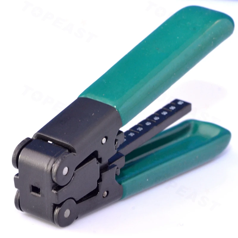 High quality ftth cable stripper covered wire fiber optic dial leather plier long stripping | Инструменты
