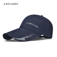 2022 extended sun visor baseball cap in summer outdoor hat fishing strong breathable dad hats mens caps bone club sport trucker