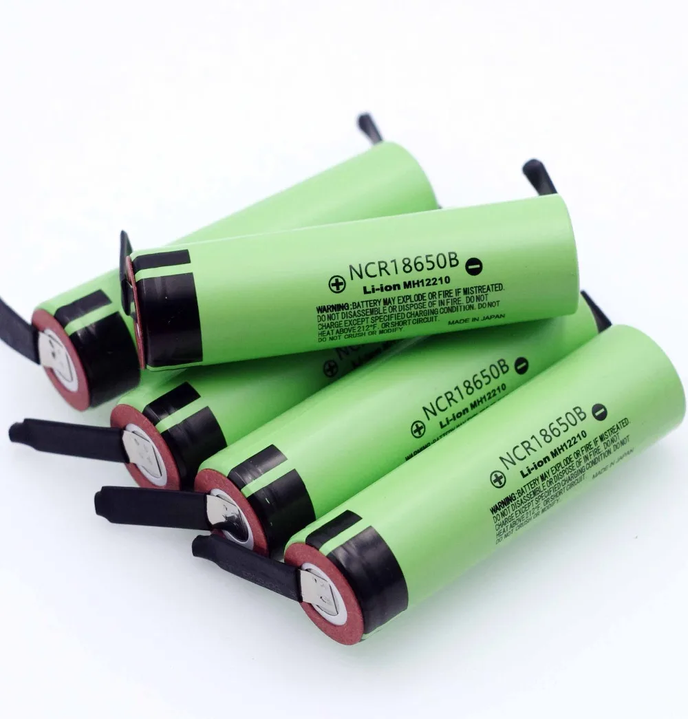 2019 Новый Оригинальный NCR18650B 3 7 v 3400 mah 18650 литиевая аккумуляторная батарея Сварка