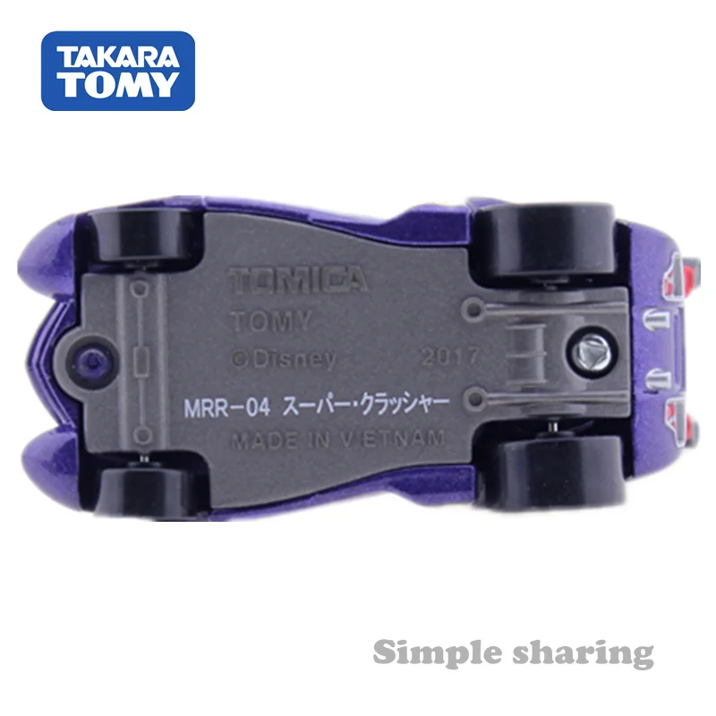 Takara Tomy TOMICA disney Микки Маус и родстер MRR 4 литье под давлением миниатюрный