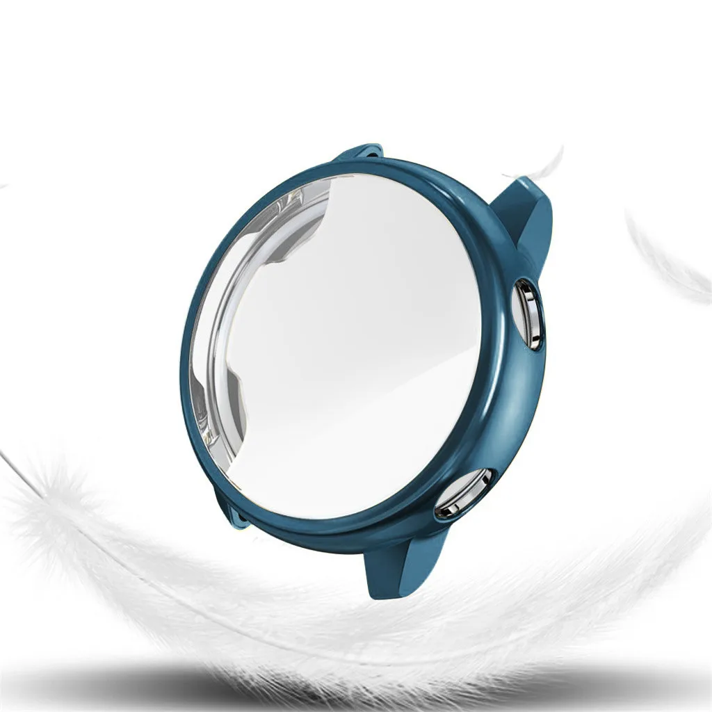 Модные спортивные Прочные часы, чехлы для samsung Active Watch, 3 шт., гальванический прозрачный чехол из ТПУ с пленкой, легко снимается