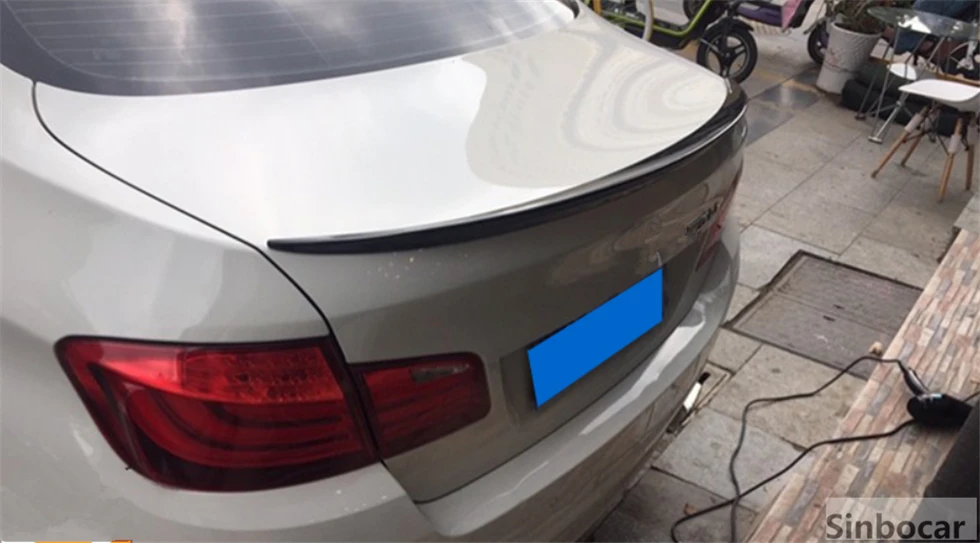 Спойлер для BMW M5 F10 F18 520 525li 528li раскрашенный из АБС пластика задний спойлер цвет