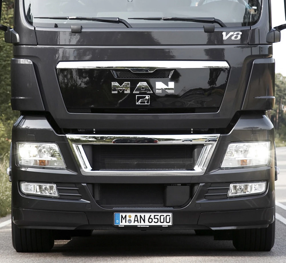 Металлические наклейки с логотипом на радиоуправлении для Tamiya 1/14 RC MAN 56325 TGX TGS 56329