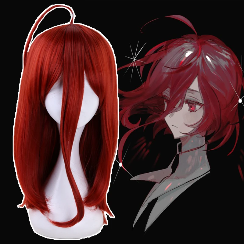 

Anime Land of the Lustrous Cosplay Wigs Cinnabar Cosplay Hair Wig Heat Resistant Synthetic Wig Halloween Party Houseki no Kuni