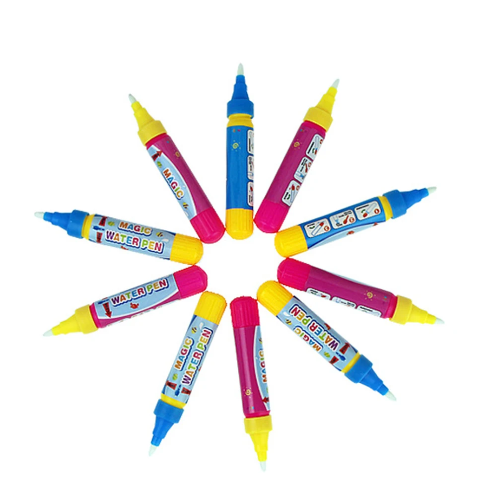 5pcs 5/10x рисования водой ручка для рисования Magic Doodle Aquadoodle для малышей коврик доска объявлений игрушка - Цвет: 5pcs