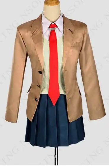 Аниме Seishun Buta Yarou wa Bunny Girl Senpai no Yume wo Minai Sakurajima Mai Azusagawa Sakuta костюм для косплея |