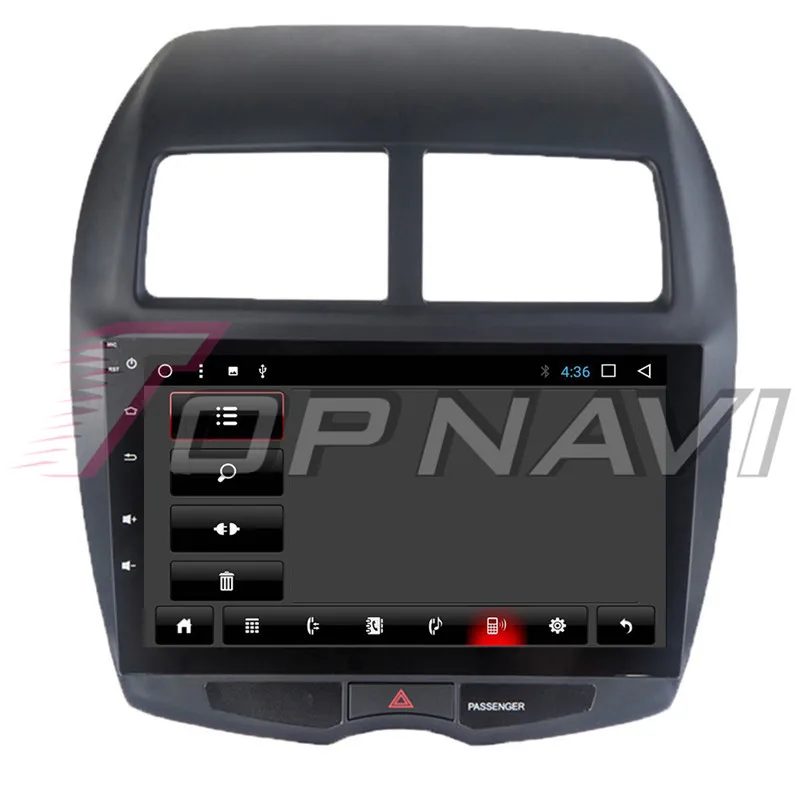 Автомобильный GPS плеер радио для Mitsubishi ASX 2013 10 1 '' Android 8 Topnavi автомобильная