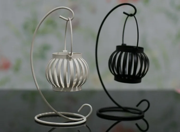 Винтажный декоративный подсвечник для чая лампа-фонарик ковка винтажное