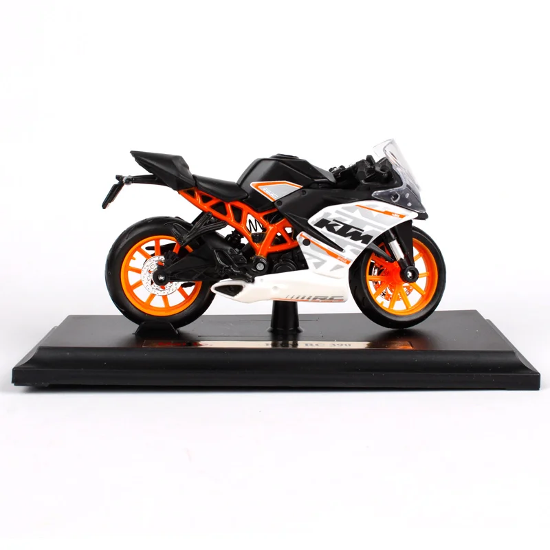 Модель мотоцикла MAISTO 1:18 KTM RC 390 литая игрушка новая в коробке бесплатная доставка