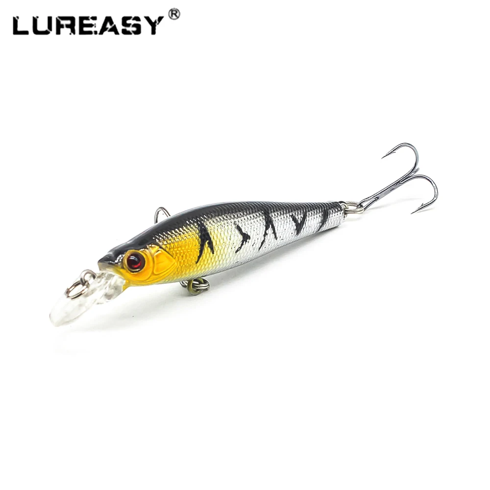 LUREASY fishing lure 8CM 9G bass floating minnow fish wobbler crankbait Japan Pesca carp | Спорт и развлечения